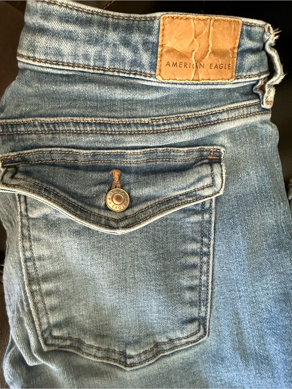 American Eagle size 4 Low rise flare